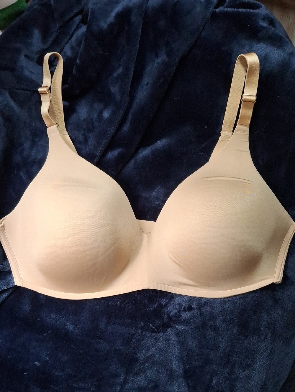 Soma Beige T-Shirt Bra - Smooth Molded Cups
